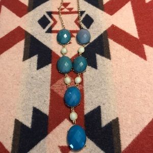 Turquoise drop necklace